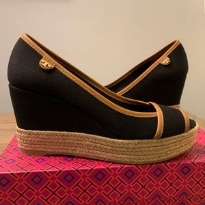 Tory Burch “Majorca” Espadrille Wedge